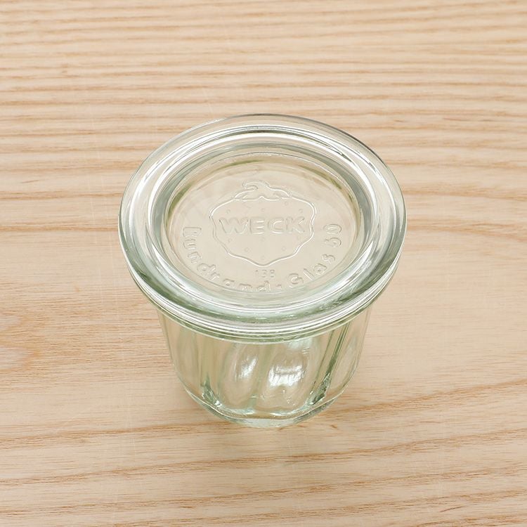 ウェック（WECK） クグロフ/Kouglof プラスティックカバー付クグロフ80mlx6個セット