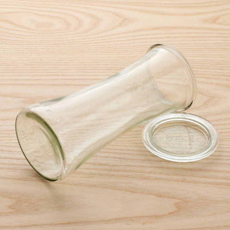 ウェック（WECK） デリカテッセン/Delikatessen ガラスキャニスター 700ml 直径Mサイズ 6個セット
