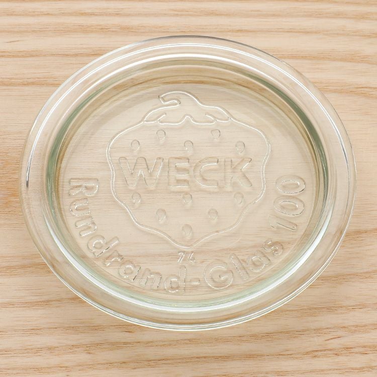 ウェック（WECK） ストレート/Straight シェイプ ガラスキャニスター3000ml 直径Lサイズ