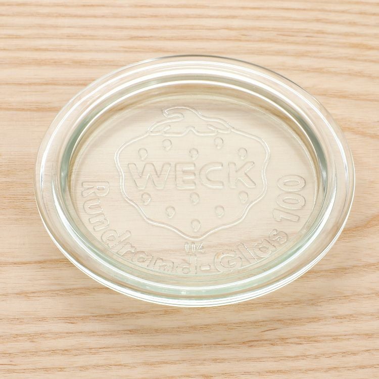 ウェック（WECK） モールド/Mold シェイプ ガラスキャニスター 1050ml 直径Lサイズ 6個セット