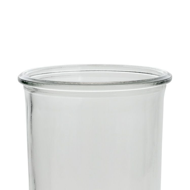 ウェック（WECK） モールド/Mold シェイプ ガラスキャニスター 1550ml 直径Lサイズ 6個セット