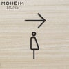 モヘイム（MOHEIM） サインズ/SIGNS アクリル ピクトグラムB