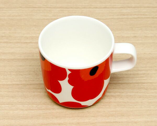 マリメッコ（marimekko） ウニッコ/UNIKKO コーヒーカップ 200ml レッド