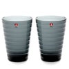 イッタラ（iittala） アイノアアルト/Aino Aalto ハイボール 330ml ペア ダークグレー