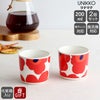 マリメッコ（marimekko） ウニッコ/UNIKKO ラテマグ 200ml レッド