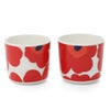 マリメッコ（marimekko） ウニッコ/UNIKKO ラテマグ 200ml レッド
