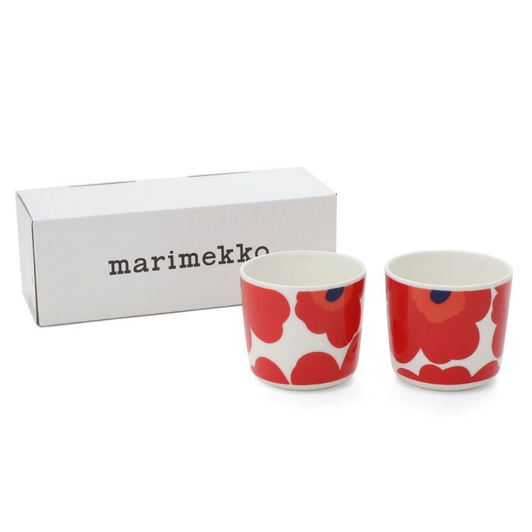 マリメッコ（marimekko） ウニッコ/UNIKKO ラテマグ 200ml レッド