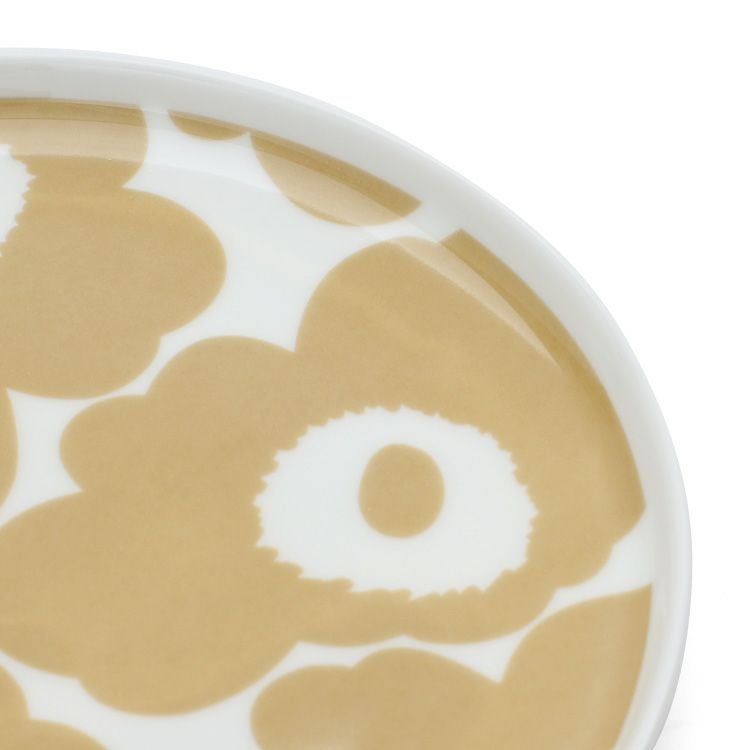 マリメッコ（marimekko） ウニッコ/UNIKKO プレート 20cm ホワイト/ベージュ