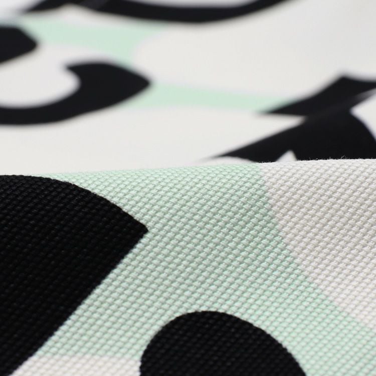 マリメッコ（marimekko） ウニッコ/UNIKKO トートバッグ KIOSKI ライトグリーン/オフホワイト/ブラック