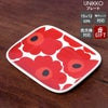 マリメッコ（marimekko） ウニッコ/UNIKKO プレート 15×12cm レッド