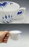 ロイヤルコペンハーゲン（Royal Copenhagen） ブルーフルーテッド メガ/Blue Fluted Mega ティー カプチーノ カップ＆ソーサー 280ml