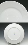 ロイヤルコペンハーゲン（Royal Copenhagen） ホワイトフルーテッドプレイン/White Fluted Plain 2408 622 プレート 22cm