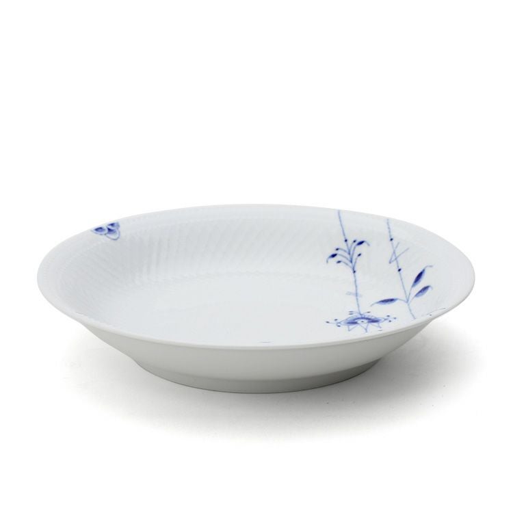 ロイヤルコペンハーゲン（Royal Copenhagen） ブルーパルメッテ/Blue Palmette ディーププレート 23cm