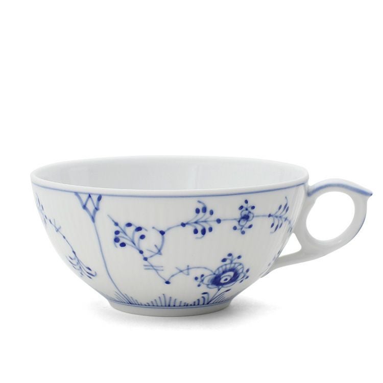 ロイヤルコペンハーゲン（Royal Copenhagen） ブルーフルーテッド プレイン/Blue Fluted Plain ティーカップ＆ソーサー 190ml