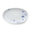 ロイヤルコペンハーゲン（Royal Copenhagen） ブルーパルメッテ/Blue Palmette オーバルディッシュ S 23cm