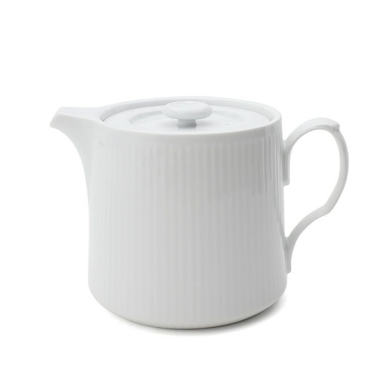 ロイヤルコペンハーゲン（Royal Copenhagen） ホワイトフルーテッド プレイン/White Fluted Plain ティーポット 750ml