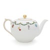 ロイヤルコペンハーゲン（Royal Copenhagen） スターフルーテッド クリスマス/Star Fluted Christmas ティーポット 1200ml