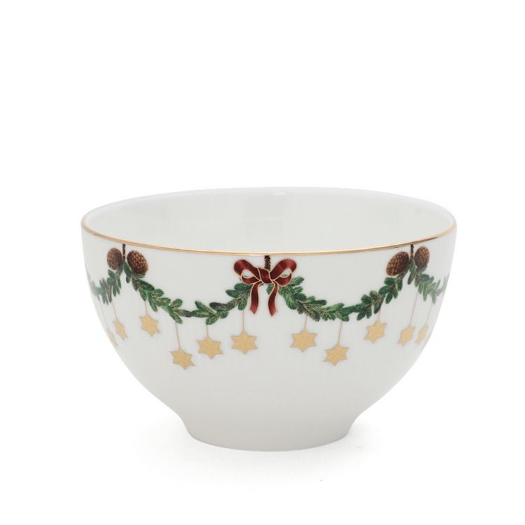 ロイヤルコペンハーゲン（Royal Copenhagen） スターフルーテッド クリスマス/Star Fluted Christmas ボウル 300ml ペア