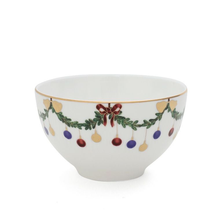 ロイヤルコペンハーゲン（Royal Copenhagen） スターフルーテッド クリスマス/Star Fluted Christmas ボウル 300ml ペア