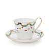 ロイヤルコペンハーゲン（Royal Copenhagen） スターフルーテッド クリスマス/Star Fluted Christmas ハイハンドルカップ&ソーサー