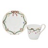 ロイヤルコペンハーゲン（Royal Copenhagen） スターフルーテッド クリスマス/Star Fluted Christmas ハイハンドルカップ&ソーサー