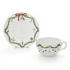 ロイヤルコペンハーゲン（Royal Copenhagen） スターフルーテッド クリスマス/Star Fluted Christmas ティーカップ&ソーサー