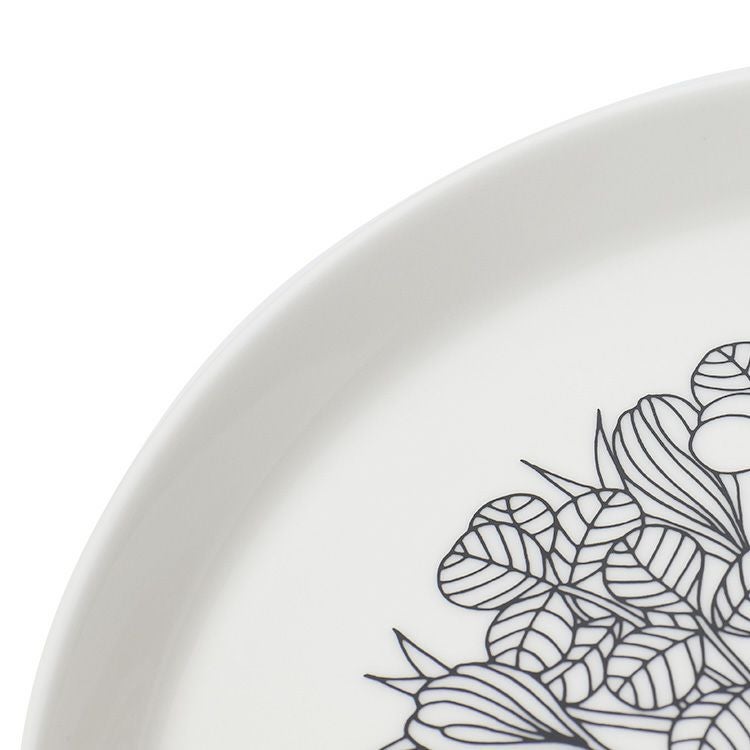 アラビア（ARABIA） クロッカス/Krokus プレート 19cm ブラック