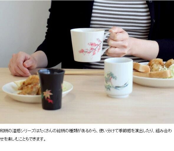 丸モ高木陶器 温感カップ（中）