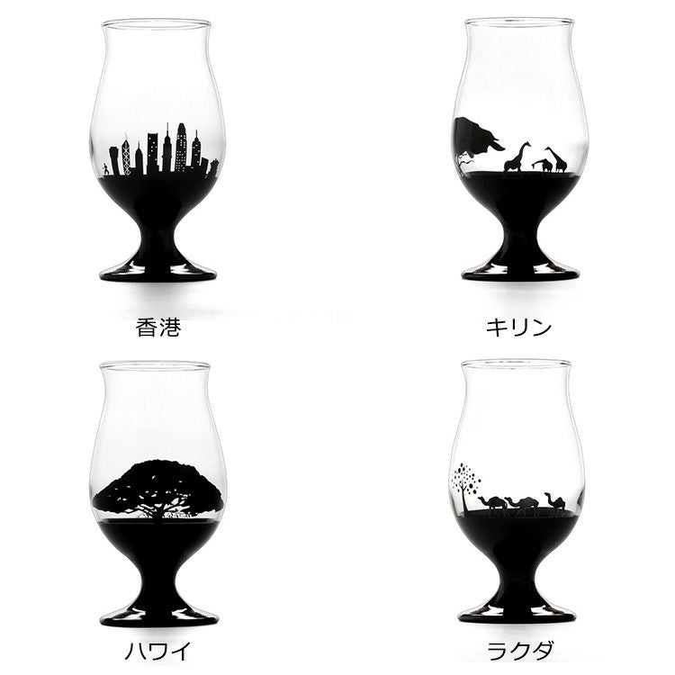 丸モ高木陶器 夕日を眺めるグラス あじわい