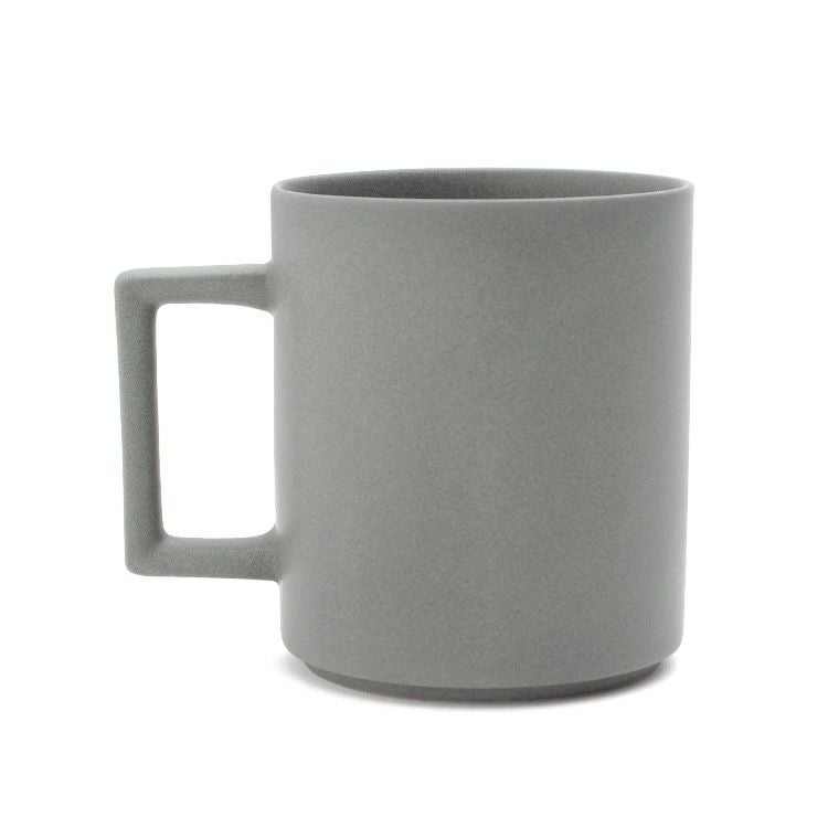 丸モ高木陶器 温感マグカップ マットライトグレー