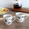 丸モ高木陶器 温感ゆる猫マグカップ