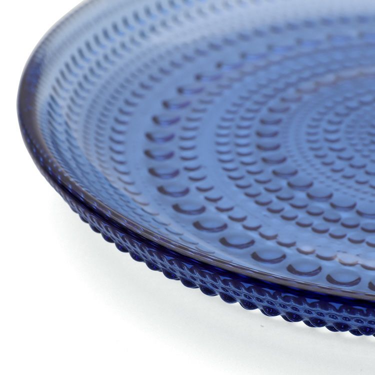 イッタラ（iittala） カステヘルミ/Kastehelmi プレート 17cm ウルトラマリンブルー