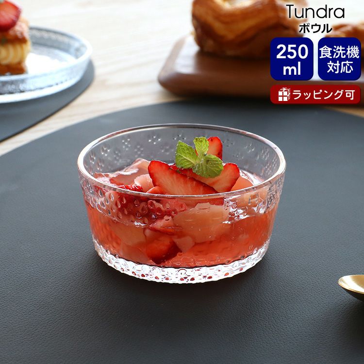 イッタラ（iittala） ツンドラ/Tundra ボウル 250ml クリア | ideale