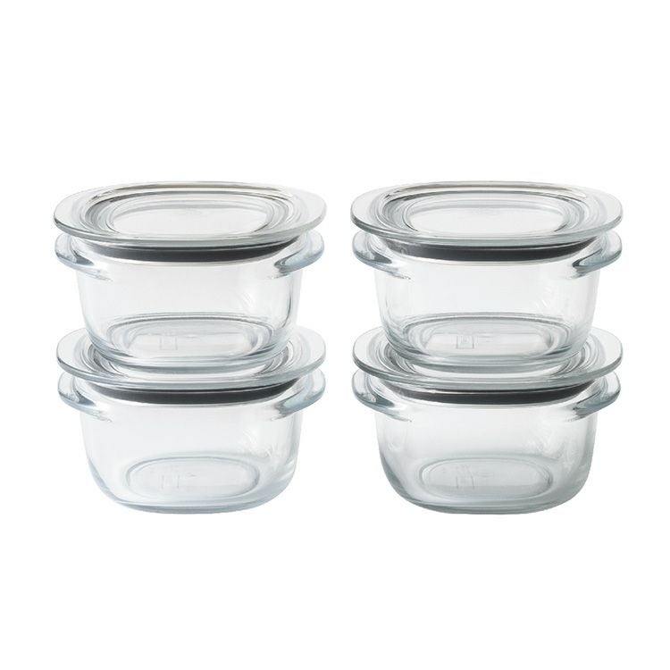 ライクイット（like-it） /調理ができる保存容器 S（4個組）