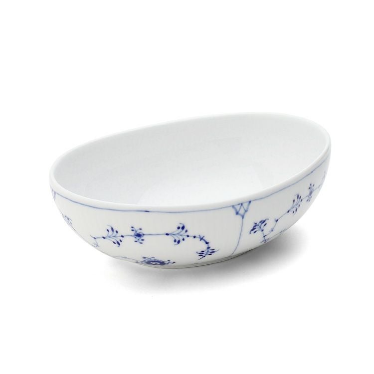 ロイヤルコペンハーゲン（Royal Copenhagen） ブルーフルーテッド プレイン/Blue Fluted Plain オーバルボウル