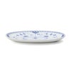 ロイヤルコペンハーゲン（Royal Copenhagen） ブルーフルーテッド ハーフレース/Blue Fluted Half Lace オーバルディッシュ 23.5×15cm