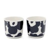 マリメッコ（marimekko） ウニッコ/UNIKKO ラテマグ 200ml ダークブルー/ホワイト