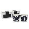 マリメッコ（marimekko） ウニッコ/UNIKKO ラテマグ 200ml ダークブルー/ホワイト