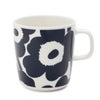 マリメッコ（marimekko） ウニッコ/UNIKKO マグカップ 400ml ダークブルー/ホワイト