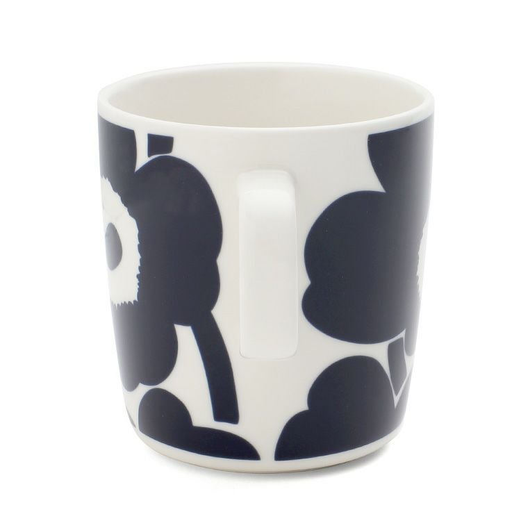 マリメッコ（marimekko） ウニッコ/UNIKKO マグカップ 400ml ダークブルー/ホワイト