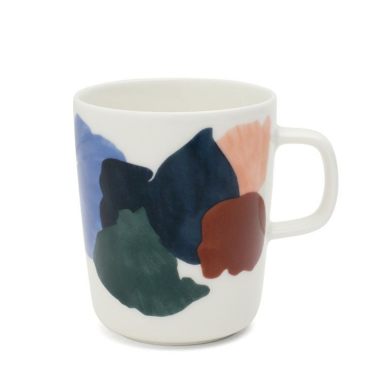マリメッコ（marimekko） ピュッキ/Pyykki マグカップ 250ml ホワイト/ライトブルー/グリーン