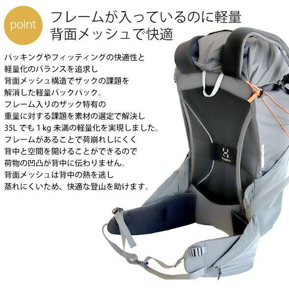ホグロフス（Haglofs） リム35/LIM 35 リュック