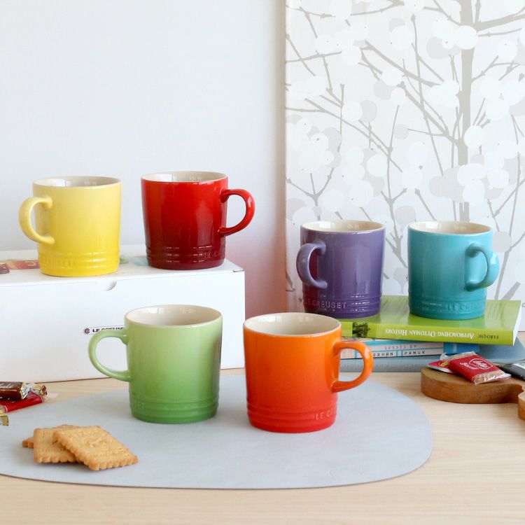 ル・クルーゼ（Le Creuset） マグカップ 350ml 6個セット カラーアソート