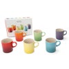ル・クルーゼ（Le Creuset） マグカップ 350ml 6個セット カラーアソート