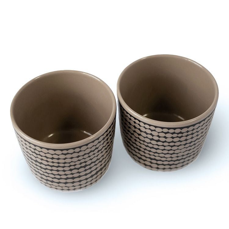 マリメッコ（marimekko） シイルトラプータルハ/SIIRTOLAPUUTARHA ラテマグ 200ml ブラック/テラ