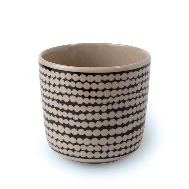 マリメッコ（marimekko） シイルトラプータルハ/SIIRTOLAPUUTARHA ラテマグ 200ml ブラック/テラ