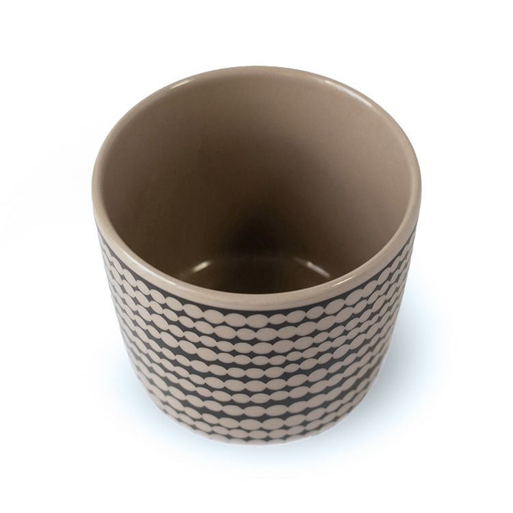 マリメッコ（marimekko） シイルトラプータルハ/SIIRTOLAPUUTARHA ラテマグ 200ml ブラック/テラ