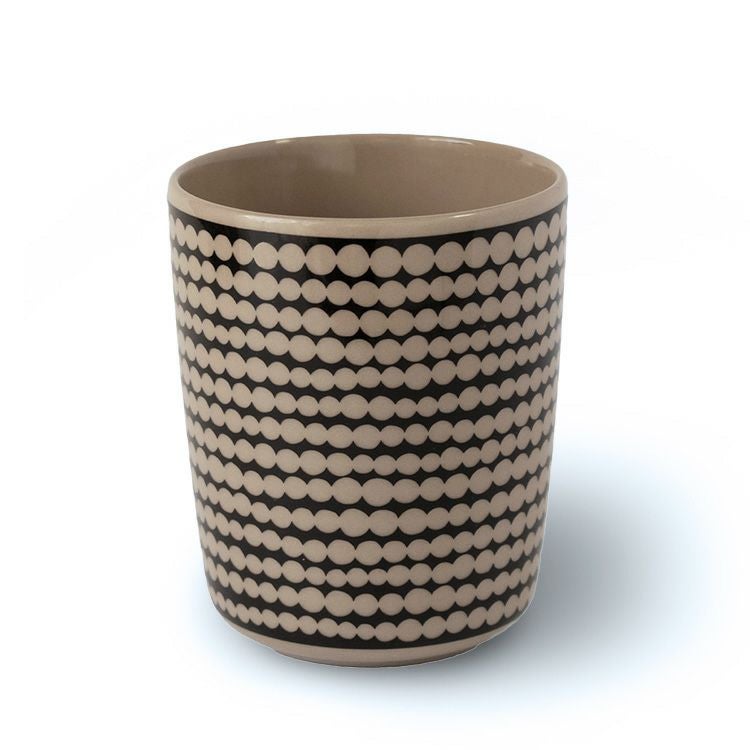 マリメッコ（marimekko） シイルトラプータルハ/SIIRTOLAPUUTARHA マグカップ 250ml ブラック/テラ