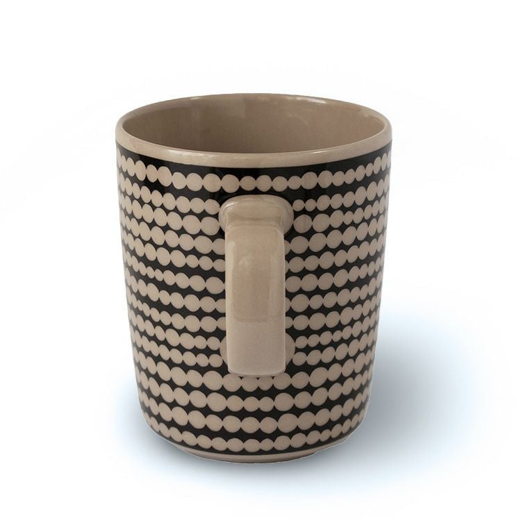 マリメッコ（marimekko） シイルトラプータルハ/SIIRTOLAPUUTARHA マグカップ 250ml ブラック/テラ