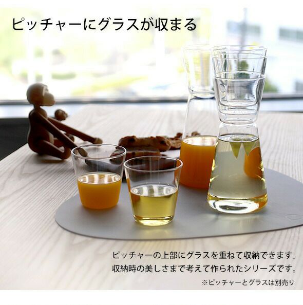 イッケンドルフ ミラノ（ICHENDORF MILANO） ピッチャー 500ml クリア